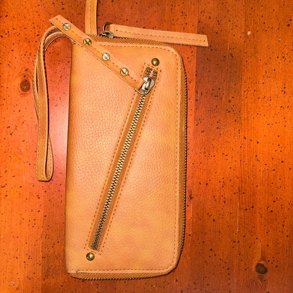 Free People wallet wristlet.